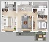 Two Bedroom Two Bath Apartment